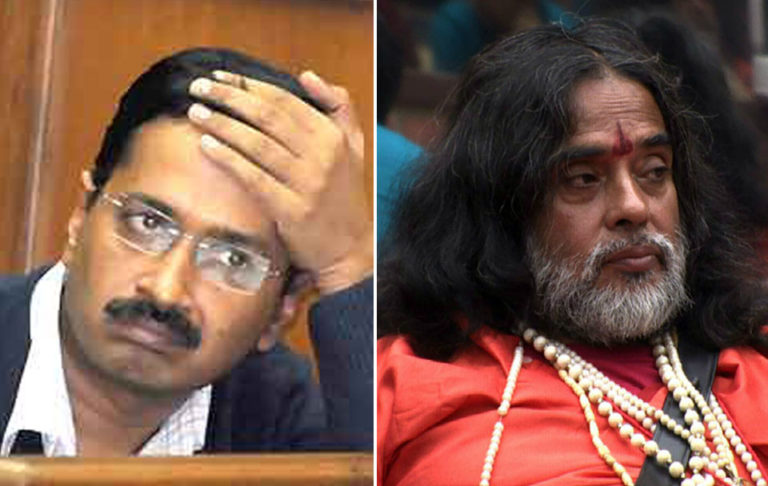 Hilarious Similarity between Swami Om Ji And Arvind Kejriwal