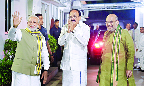 5 Reasons why Modi & Amit Shah chose Venkaiah Naidu for Vice President post of India