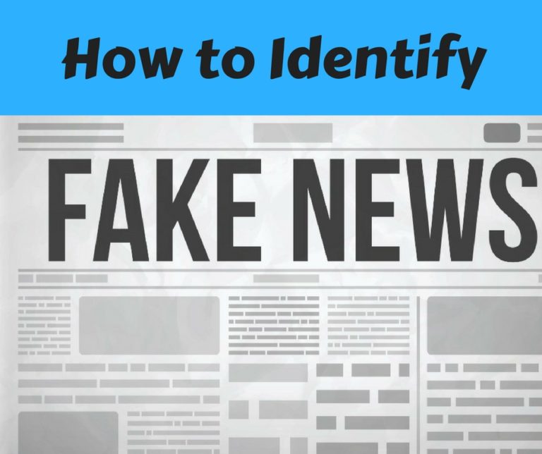 Easy way’s to identify Fake news on the internet today.