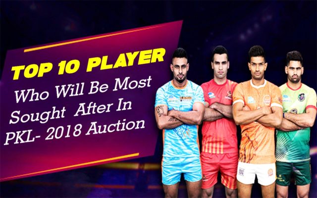 Pro Kabaddi Auction 2018 : Top 10 most shout after player of PKL 6