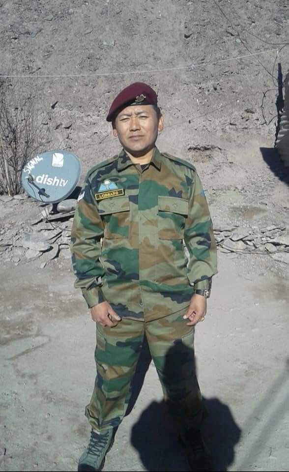 Special Force Commando Nyima Tenzin sacrifice his life while capturing height in eastern Ladakh